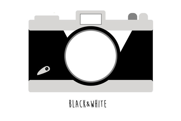 Vintage Camera - BLACK&WHITE 