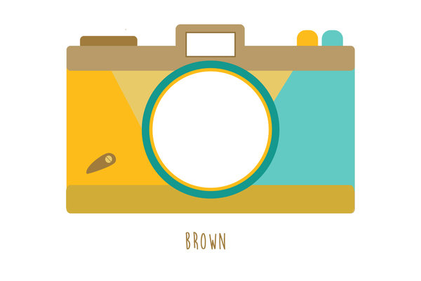 Vintage Camera - BROWN